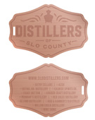 SLO Distillers Copper Badge